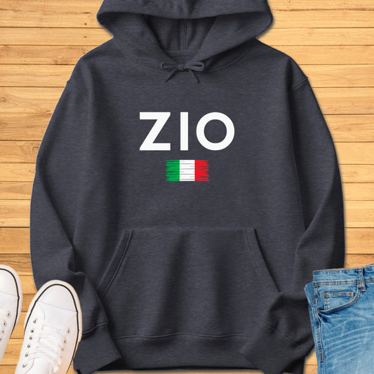 Zio Brushed Italian Flag Hoodie