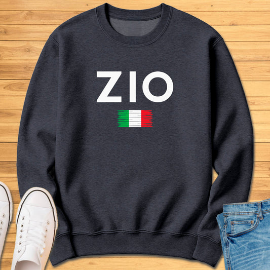 Zio Brushed Italian Flag Sweatshirt